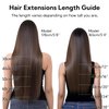 HOTBANANA Human Hair Clip in Hair Extensions, Balayage Dark Brown Mixed Chestnut Brown 120g Clip in Hair Extensions Real Human Hair Straight Remy Hair Clip Ins Dark Roots Ombre 14 Inch 7pcs