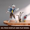 KAZI Halloween Building Toy Set,Whimsical Halloween Decoration with Staff Zombie Toys,Halloween Building Block Sets,Halloween Toys Gift for Kids Ages 8 and up,Halloween Party Favors
