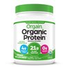 Orgain Organic Vegan Protein Powder, Natural Unsweetened - 21g of Plant Protein, 4g Prebiotic Fiber, Low Net Carbs, No Lactose Ingredients, No Added Sugar, Non-GMO, For Shakes & Smoothies, 1.59 lb
