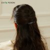 EVITA PERONI Small Hair Barrettes For Women, French Hair Barrettes Clips for Women Thick Hair, Acetate Metal Clasp Hair Barrettes No Slip