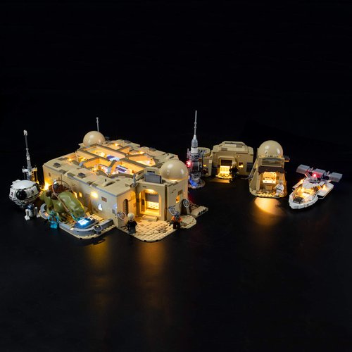BRIKSMAX Led Lighting Kit for Mos Eisley Cantina - Compatible with Lego 75290 Building Blocks Model- Not Include The Lego Set