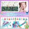 HAPGFS Mermaid Party Favors- Ocean Sea Party Toys Sets for 12 Children Decorations, Goodie Bag Fillers 96 PCS for Kids Summer Party Supplies, Necklace, Bubble Wands Girls Mermaid Birthday Party Favors