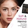 Marie-José & Co Henna Dye Set - Professional Henna Tint for Spot Coloring - Good for 50 Applications (Medium Brown)