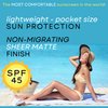 Surface TINTED Mineral Sunscreen Face Stick - Reef Safe, Non-Migrating, Non-Greasy, Broad Spectrum UVA/UVB Protection, Ultra Water Resistant - SPF45, 5oz Stick