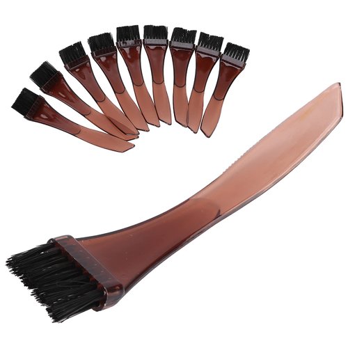 10pcs Hair Color Brush Hair Dye Coloring Brushes Hair Dyeing Brush Comfortable Handle Soft Hair Coloring Brush Barber Shop Accessory