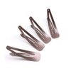 Dofash 7CM/2.75IN Brown Snap Hair Clips Hair Grips Metal Hair Clips 7Cm/2.75In Hair Accessories For Women 12PCS (Brown)
