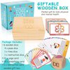 Garybank Kids Yoga Dice with 12 Yoga Cards, 20 Breathing Exercise Cards - Calm Down Corner Supplies, Yoga for Kids Solo or Group, Fun Exercise Dice Game for Kids Workout Equipment,Christmas Yoga Gifts