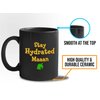 Bubble Hugs Video Games Coffee Mug - Stay Hydrated Maaan - Social Simulation Tommy Issabele Village Animal Multiplayer Console 11oz Black