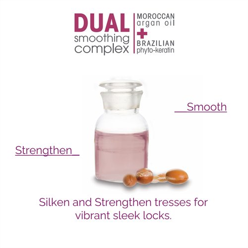 GIOVANNI 2chic Ultra-Sleek Flat Iron Styling Mist, 4 oz. - Brazilian Phyto-Keratin & Moroccan Argan Oil, Heat Protection, Coconut, Shea Butter, Pro-Vitamin B5, Color Safe, Paraben Free