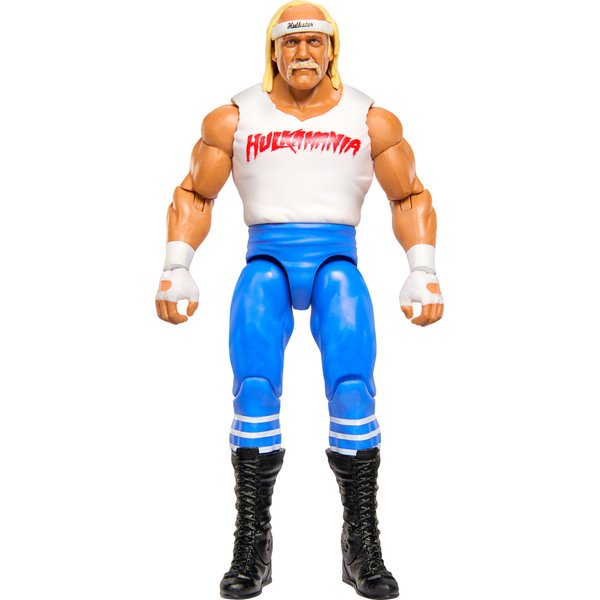 Mattel WWE Action Figure, Series #142 Hulk Hogan 6-inch Collectible with 10 Articulation Points & Life-Like Look