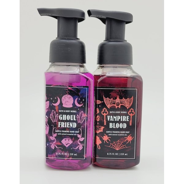 Ghoul Friend & Vampire Blood - 2 PC Bundle - Gentle Foaming Hand Soap, 8.75 fl oz each