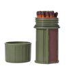 UCO Stormproof Match Kit with Waterproof Case, 25 Stormproof Matches and 3 Strikers - Dark Green