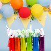 Fun Express Neon Small Gift Bags - Party Favor Bags -Gift Bags with Handles - 12 pack