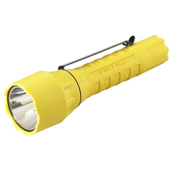 Streamlight 88863 PolyTac LED HP Flashlight with Lithium Batteries, Yellow - 600 Lumens