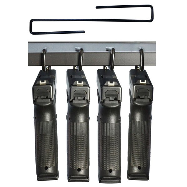 GlobalPioneer Pistol Gun Storage Solutions Pack of 4 Original Handgun Hangers