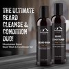 Mountaineer Brand Basic Beard Bundle | Beard Wash and Conditioner for Men | Beard Shampoo/Beard Conditioner Set | Deep Cleans | Leaves Hair Soft and Hydrated | Pine Tar Scent | 2 Count | 8oz