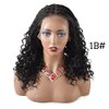 Box Braided Wigs For Black Women Light Weight Curly Braided Wig Knotless Cornrow Braided Lace Front Wigs For Black Women Synthetic Twisted Short Braids Wig Baby Hair (#1B-#Black)