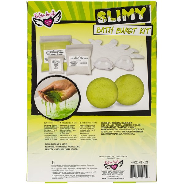 Fashion Angels Slim-O-Licious Bath Bomb Kit, Green