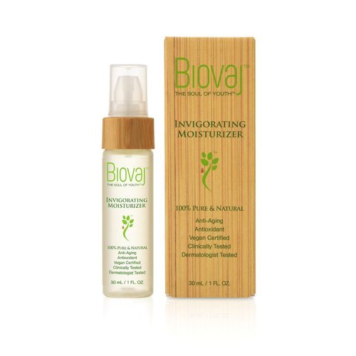 Biovaj Invigorating Moisturizer, Anti-Aging Facial Moisturizer, Super Hydrating, Nourishing & Firming. Rich in Vtamins, Amino Acids & Minerals. Vegan, Natural & Cruelty-Free Skincare.