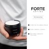 Hair Pomade For Men by Forte Series Medium Flexible Hold, Low Shine Mens Hair Pomade Water Based Pomade for Men for Slicked Back Hairstyles, For Medium/Thick Hair, Non-Greasy, (3 oz)