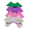 Set of 4 felt bows lavender, green, pink, glitter (Alligator Clip Right Side)