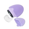 Sponge Sunscreen Applicator,Refillable Roll Include Replacement sponges for Kids, Adults,Families,Travel Size Holds Friendly (Purple)