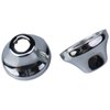 FDXGYH 2 Pcs Stainless Steel Tapered Flange Cover 1/2 inch Escutcheon Plate/Pipe Wall Cover Urinal Water Purifier Decorative Cover