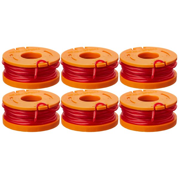 Worx WA0010 (6) Replacement Trimmer Line for Select Cordless String Trimmers
