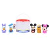 Mickey & Friends 6 Piece Bath Squirter Bucket Set. Bath Toys for Baby and Toddlers, Includes Organizer Bucket with Drainage to Store Your Bath time Water Toys.