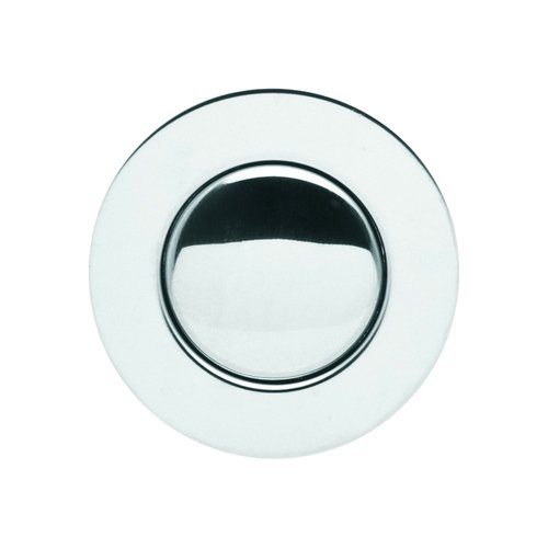 PF WaterWorks PF0735-CH-GR, Gray ABS Body Bathroom Sink/Lavatory Pop-Up Drain with Ball Lift Rod | With Overflow | CUPC Listed, Chrome