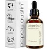 Poppy Austin Vitamin C Face Serum with Hyaluronic Acid, Vitamin C for Face, Vit C Serum, Vitamin C Oil for Face, Vitamin C Facial Serum (1 Oz)
