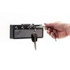 Licensed Fender Jack Rack- guitar amp key holder, includes 4 guitar plug keychains and 1 wall mounting kit. Quick and easy installation.