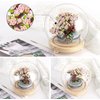 CEACYDIK Sakura Bonsai Building Kit,Flower Botanical Collection Construction Building Toy,Toy Building Block with Glass Cover，Building Blocks Set for Adults and Kids