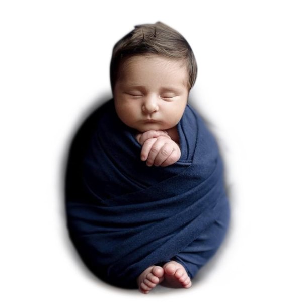 Newborn Photography Props Newborn Wraps for Baby Boys Girls Newborn Photoshoot Props Outfits Stretch Blanket