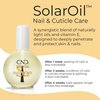 CND SolarOil Cuticle Oil, Natural Blend Of Jojoba, Vitamin E, Rice Bran and Sweet Almond Oils, Moisturizes and Conditions Skin, Pack Of 1, 2.3 oz.