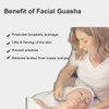 FeelFree Sport Stainless Steel Gua Sha Facial Tools, Guasha Scraping Massage Tool for Face Body SPA, Facial Lifting Traditional Acupuncture Therapy Trigger Point Treatment