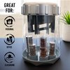 Teachers Choice Digital Coin Counter Automatic Coin Sorter - 2023 Version - Automatically Sorts U.S. Coins into Individual Tubes and Keeps Digital Count, with 20 Coin Wrappers Included (Gray)