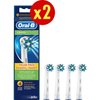 Braun Oral-B Crossaction 3-in-1 Toothbrush Heads by Oral-B | Packing may be vary (8 Count)