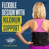 FlexGuard Support Back Brace - Back Support Belts for Men Women, Compression Lower Back Brace for Pain Relief, Strained Muscles, Breathable Lumbar Belts with Functional Pocket for Sciatica (XL)