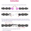Hyamass 4 Pairs Bicycle Missing Link 12 Speed Chain Reusable Steel Bike Chain Link（Silver）