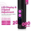 SAVILAND Electric Nail Drill Professional: Portable Electric Nail File with Base 20000RPM Rechargeable Nail Drill for Gel Acrylic Nails Remove Polish Manicure Pedicure Salon at Home