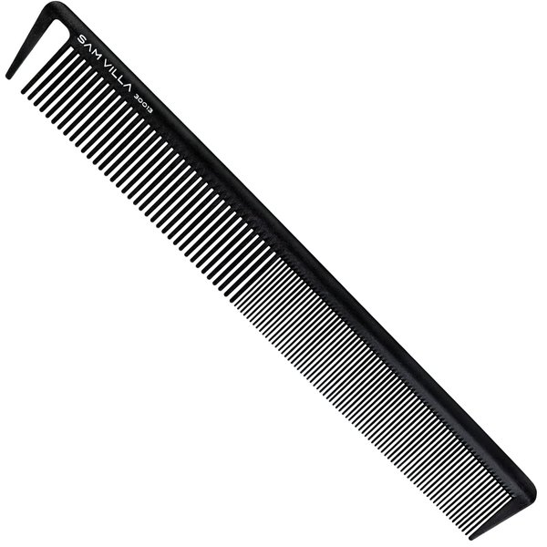 Sam Villa Signature Series Professional Long Cutting & Hair Parting Comb