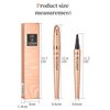 Eyebrow Pencil, Microblading Eyebrow with 4-Fork Tip Magic Brow Tattoo Pencil for Women, Waterproof, Long Lasting Eyebrow Makeup (Light coffee)