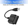 Finera PS2 Controller to USB 2.0 Games Controller Adapter Converter Cable, Compatible with PS1 PS2 Dual Shock 2 Joypad Gamepad to PS3 PC Game