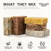 Iron Lion Soap - What The? Mix Body Soap - Organic Soap Bar - Made in USA - Plant Based, Vegan, Cold Process Handmade Soap - Moisturizing Bath Soaps for All Skin Types - (5 Pack)