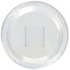 Clear Plastic Dinner Collection Salad Plates (7") 40 Count - Perfectly Sized & Durable Plates for Parties & Special Events