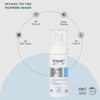 Sirenol Organic Tea Tree Foaming Wash, COSMOS Organic Certified Ingredients, Gentle Cleanser for Clear Skin, 8.45 oz