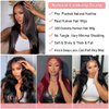 miniask 36 Inch Lace Front Wigs Human Hair Straight Wigs Human Hair 180 Density Lace Frontal Human Hair Wigs for Women Human Hair