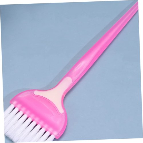 5pcs Film Shop Side Brush Highlight Tint Single Brushesprofessional Tool Barber Barbershop Color Salon Tinting Hair Oil Kit Dye Applicator and Care Pink Coloring