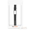 kwmobile Strap Compatible with Polar A360 / A370 Strap - Replacement Silicone Watch Band - Black